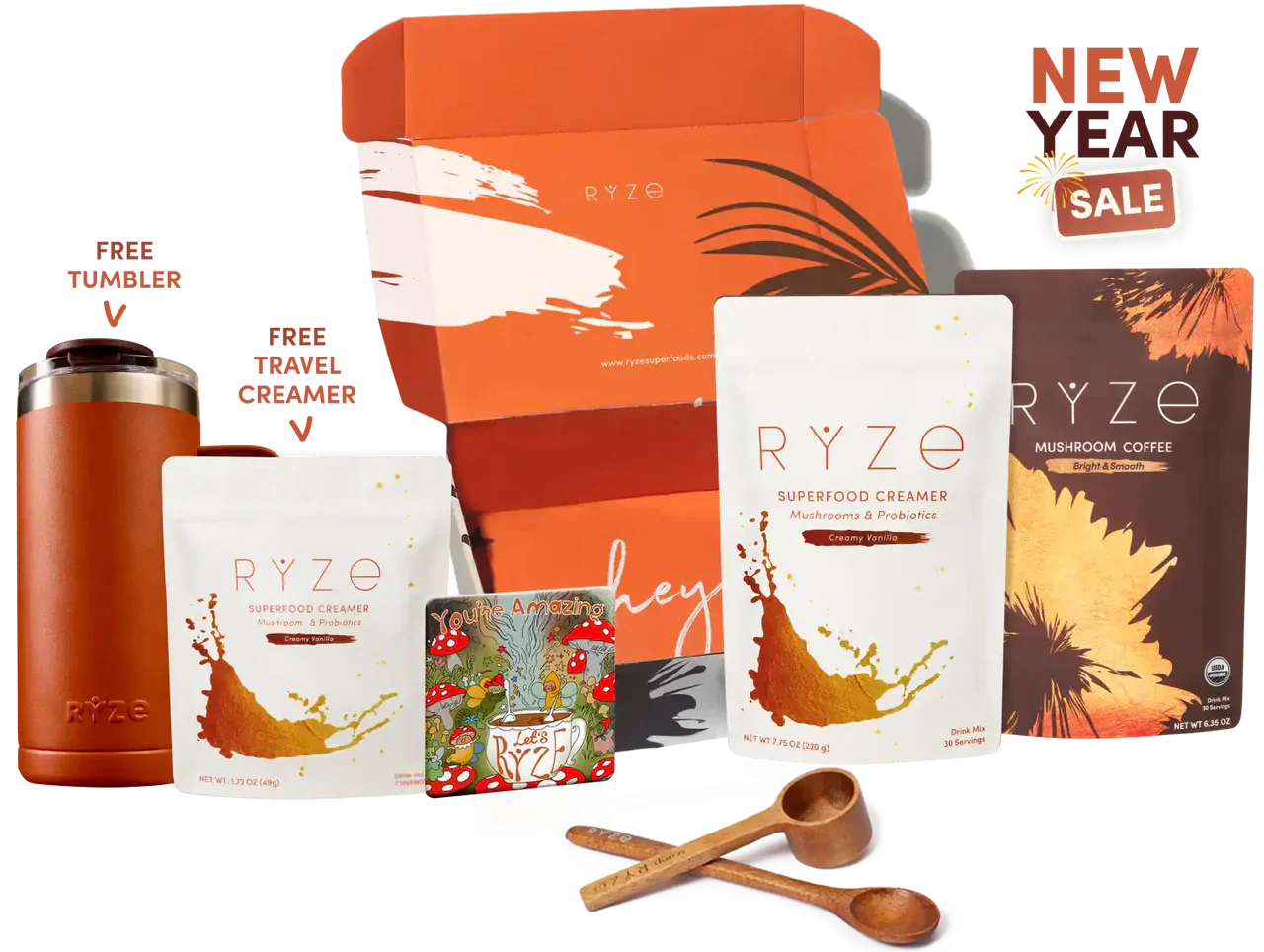 RYZE n Shine Bundle (Coffee + Creamer) Prime M6A71